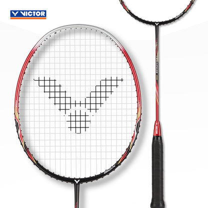 Victor Challenger 9500 Strung Badminton Racket – 4U/G5 | Red & Blue