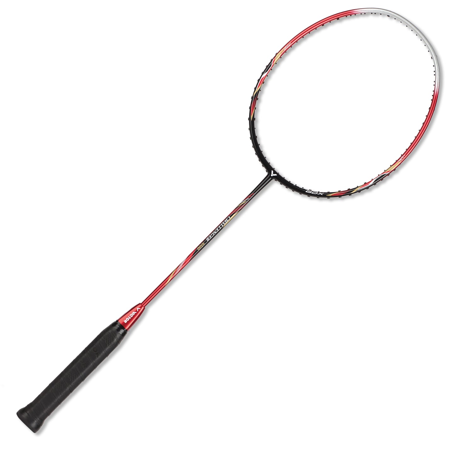 Victor Challenger 9500 Strung Badminton Racket – 4U/G5 | Red & Blue