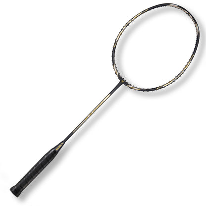 JETSPEED SERIES 10 racket, unstrung professional racket, high resilience graphite, pyrofil shaft, nano fortify technology, lightweight 4U racket, tournament badminton gear, fast swing racket, durable graphite frame, advanced performance racket, competitive badminton racket, flexible shaft, string tension control, professional sports equipment, lightweight racket