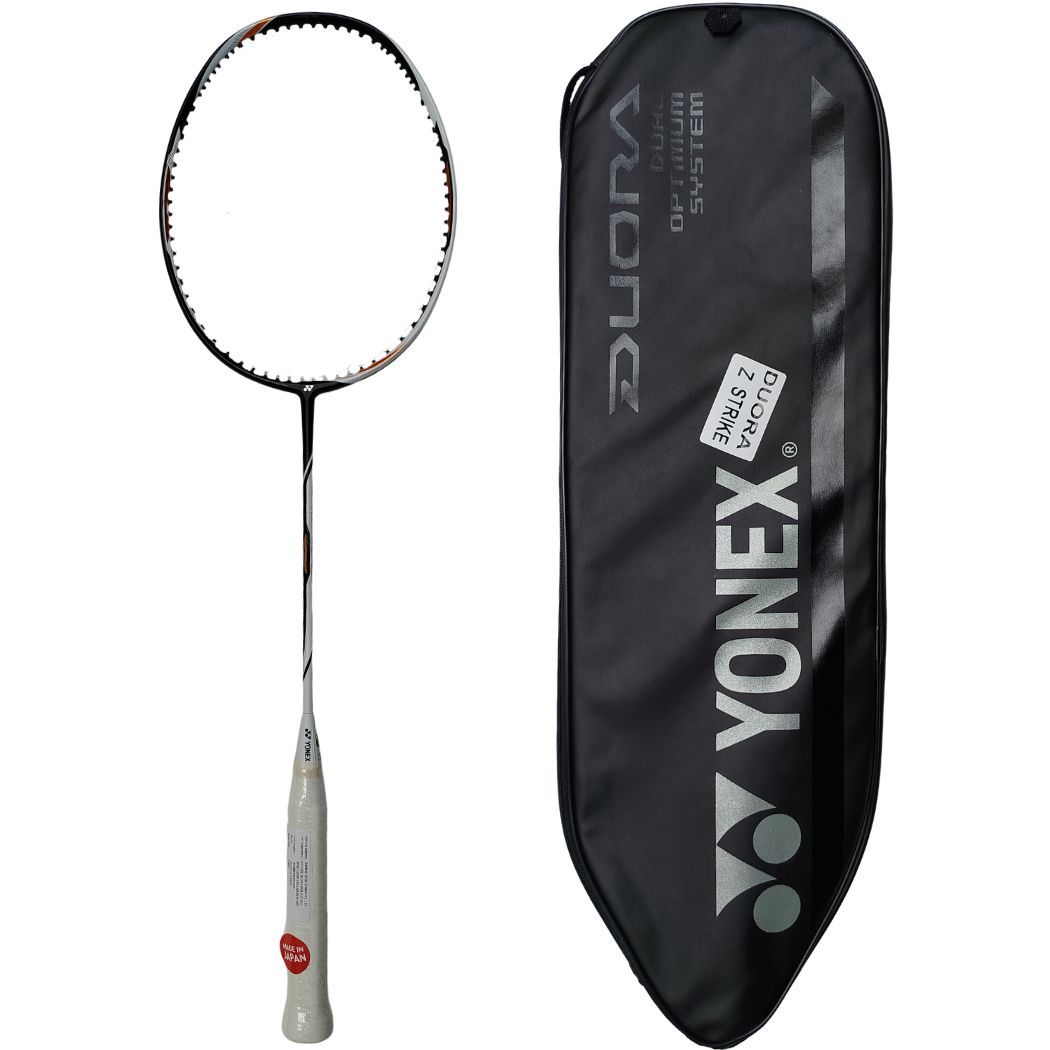 Yonex Duora Z Strike Badminton Racket – Dual Frame Power & Control, Extra Stiff
